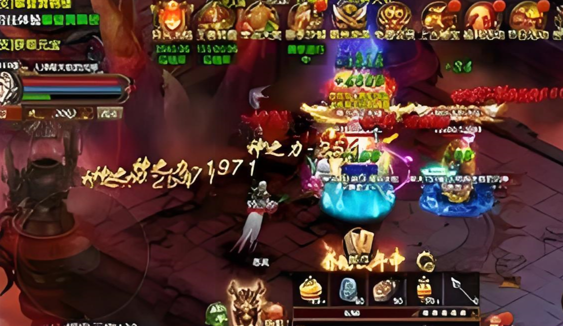 一张为传奇战士封魔谷打金币的图片