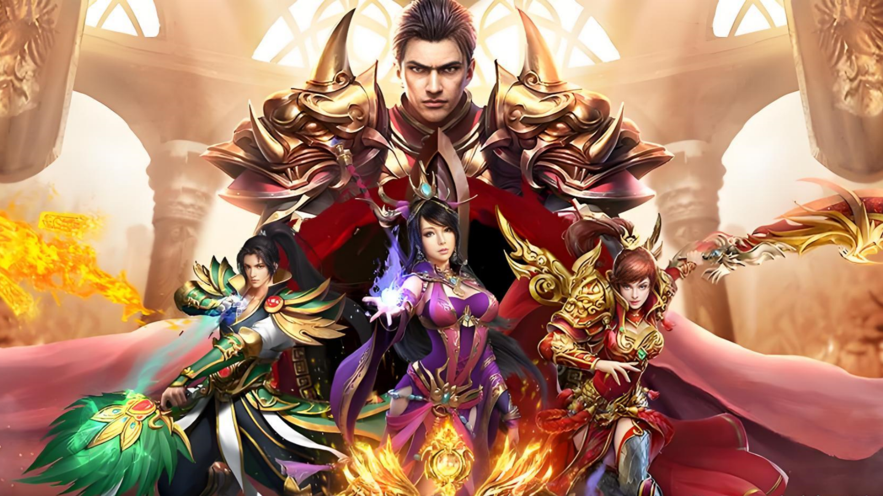 一张为传奇SF多倍经验升级的图片