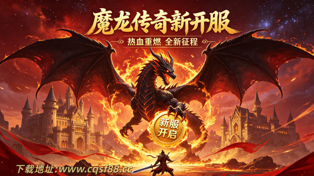 一张为魔龙传奇新开服的图片