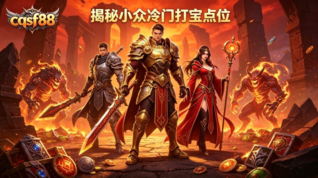 传奇打宝点位